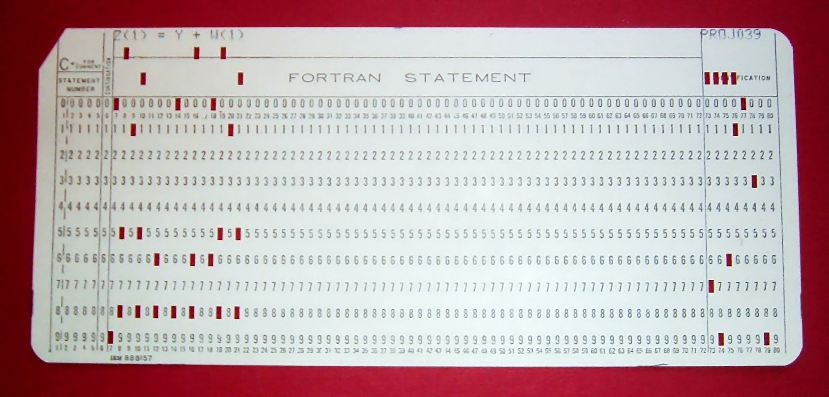 A Fortran pun-card